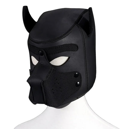 Female Role-playing Mask Couple Training Game BDSM Bondage Sex Toy Male Dog Head Mask Adult Party Toy Nightclub Dance Head Cover