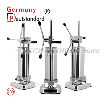 LX 2/3L Small Spanish Churros Maker With 5 Nozzles Mold Churro Machine Churro Extruder Churro Press
