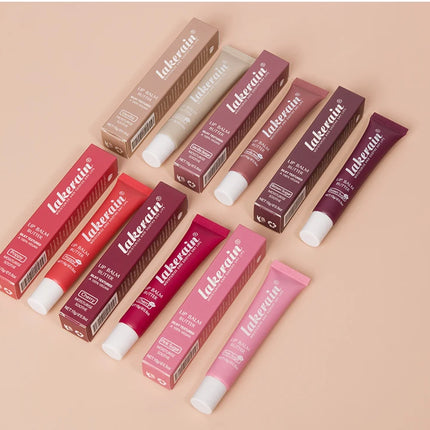 3pcs/Kit Butter Moisturizing Lip Gloss Oil Jelly Lipgloss Liquid Lipstick Lip Tint Brown Sugar Crystal Lip Balm