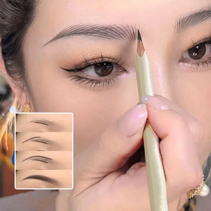 Natural Matte Eyebrow Pen Professional Wild Eye Brow Makeup Tools Waterproof Lasting Eyebrow Enhancers Double-Ended Cosmetics