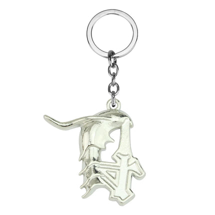 Anime Bleach Necklaces Zangetsu Zanpakutou Sword Key Chain Hitsugaya Toushirou Katana Keychains Accessories   ﻿