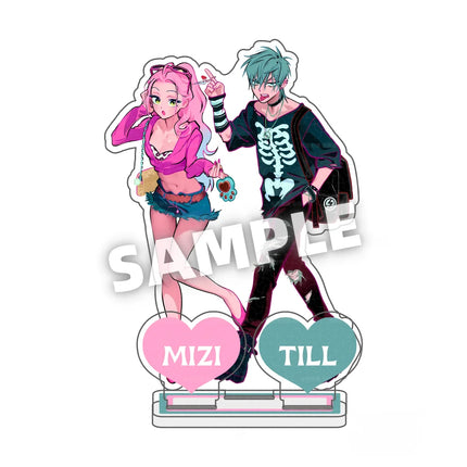 Anime ALIEN STAGE IVAN TILL LUKA SUA MIZI Gift Toy Acrylic Stand Model Action Figure Ornament Accessories Model Desktop keychain