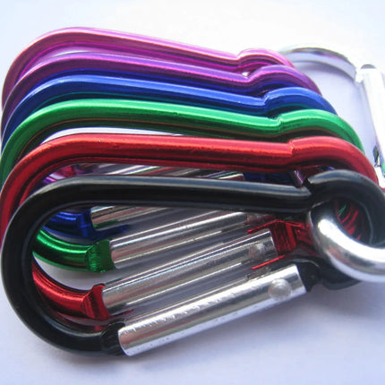 Silver Metal Blank Keyring Keychain with Ring Link Long Round Split Keychain Keyrings Chains Stainless Steel Key Rings Holder