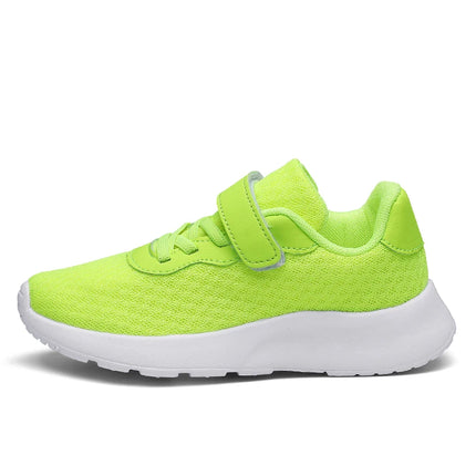 Hot Sale Cheap Sneakers Children Fashion Green Kids Running Shoes Size 28-39 Lightweight Outdoor Sports Shoes for Boy Girl 2023