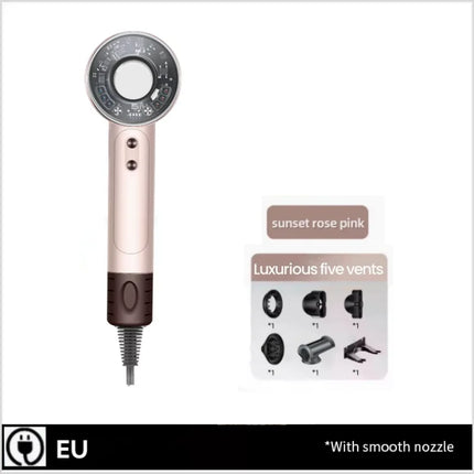 Super Hair Dryer Leafless High Speed Negative Ion Hair Care 160000RPM Fas Dry 220V Super Home Hair Salon Blow Dryer