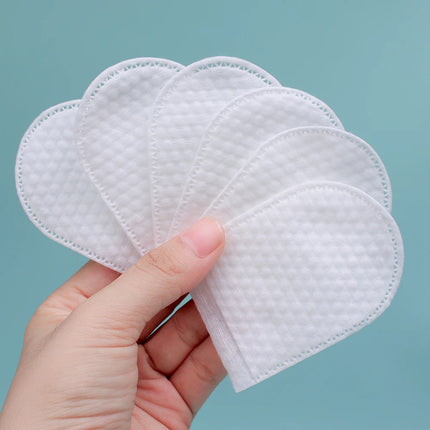120PCS Makeup Removal Cotton Pads Hand-insert Disposable Makeup Accessories Remover Practical Face Soft U-shaped Remover Paper