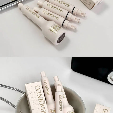 Liquid Air Cushion Freckle Stamp Pen SHAQINUO Five-point Head Freckle Natural Simulation Fake Dot Spot Pen Waterproof Lasting