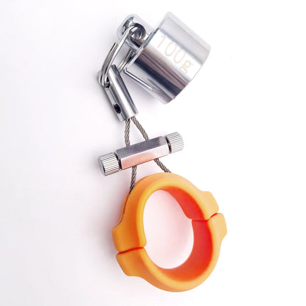 Penis trainer Penis ring Weight-bearing exercise for testicles Adjustable weight Dick strength training sex toy adult men toys