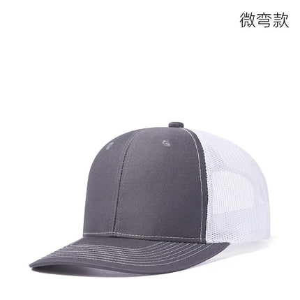 High Quality Mesh Baseball Cap Women Men Summer Cotton Breathable Sunhat Unisex Adjustable Snapback Trucker Hats Male Female