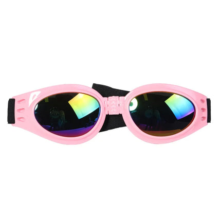 Pet Adjustable Dog Goggles Sunglasses Anti-UV Sun Glasses Eye Wear Protection Black Widely Used Dog Sunglasses Pet Dog Supplies