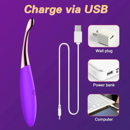 G-point Vibrator Used for Female Magnetic Honey Bean Stimulation Vibrator Multi Frequency Ultrasonic Vibration Charging Female V