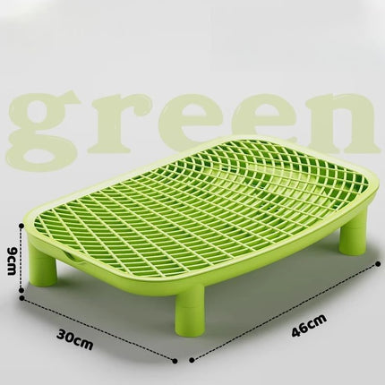 Cat litter pad anti-splash cat pad double-layer cat litter sand control pad cat toilet sand control table cat litter basin