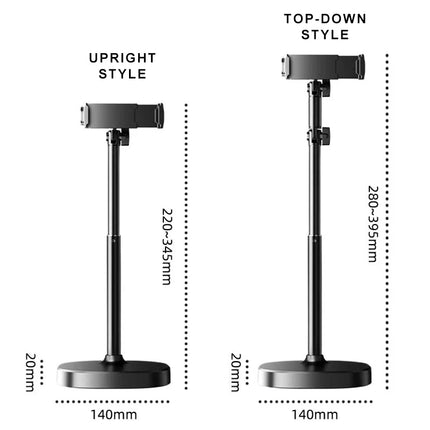 New Multi Functional 360 ° Adjustable Desktop Phone Stand Live Streaming Stand Video Recording Overhead Phone And Tablet Stand