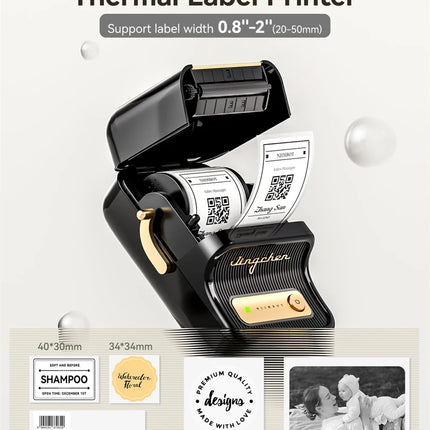 NiiMbot B21 B21 PRO Bluetooth Adhesive Label Printers Mini Thermal Printer Wireless Barcode Label Maker for Office Clothing