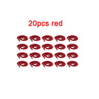 20pcs red