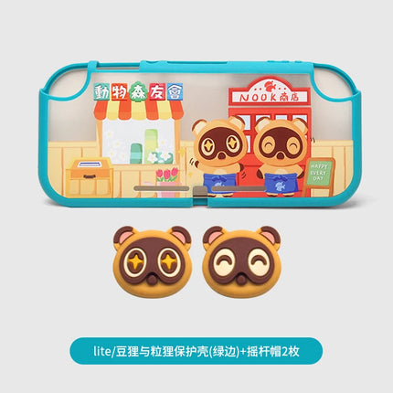 Animal Forest Switch 2 Protective Shell Cute Raccoon Cartoon Custom Oled Ns Lite Protective Shell Anime Peripheral Toy Gifts