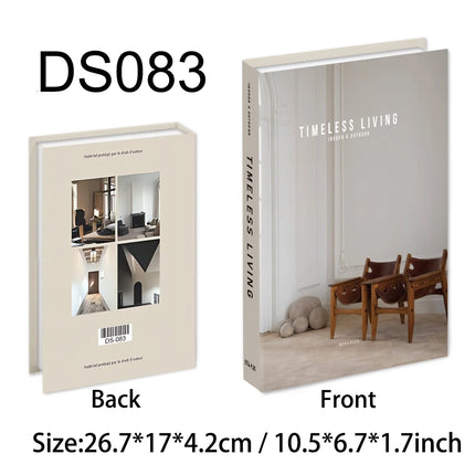 Morandi Decorative Book Open Luxury Fake Book Storage Box Home Decor Matisse Boho Bauhaus Coffee Table Shelf Interior Decoration