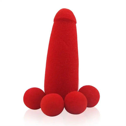Red Sponge Balls Magic Trick Sponge Magic Prop Funny Gadgets Small Sponge Brother Performing Gimmick Magic Red Sponge