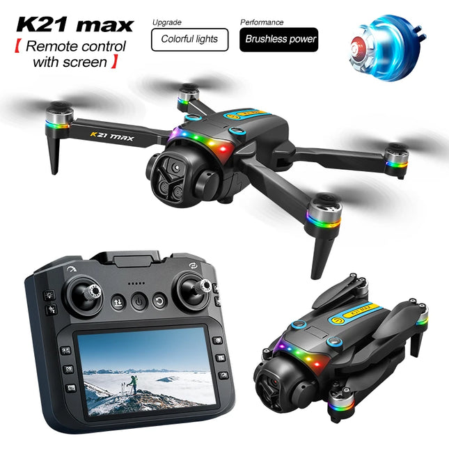 Outdoor Aerial Drone Electric Dual Camera 90° 120° Wide Angle HDR Video Gesture Photo Video Dual Camera Switch HD Large Screen RC Drone