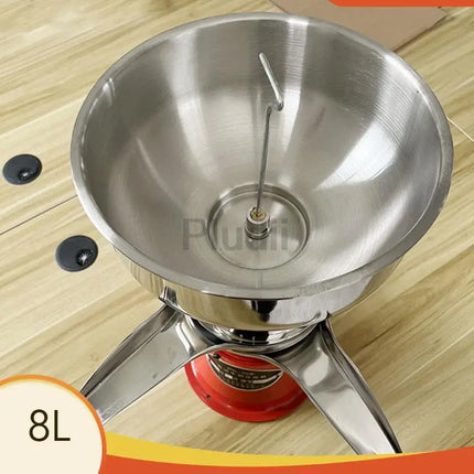 50L/H Electric Milk Cream Separator Household Butter Milk Skimming Machine Commercial Centrifugal Skimmer 304 Stainless Steel
