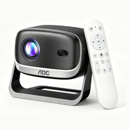 AOC RC6 Smart Projector 4K Supported Native 720P Android WiFi 6 Bluetooth 5.4 Auto Focus Home Theater Portable Projector