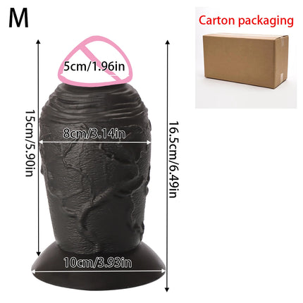 Big Anal Plug Huge Anal Dildo Dialator Trainer Beads Balls Large Dildo Butt Plugs Expander Adult Sex Toys for Women Men Gay