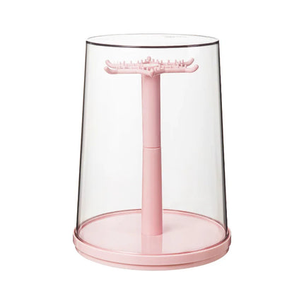Labubu Plush Toy Display Box Transparent Rotating Doll Figurine Blind Box Display Stand Wholesale Dustproof Storage Box