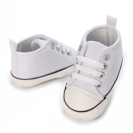 0-18 Months Newborn Baby Shoes Classic Fashion Casual Sports Shoes for Boys and Girls Non slip Soft Sole Walking Shoes