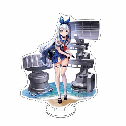 Anime Nikke Goddess Of Victory Figures Model Plate Sexy Girl Cute Girl Pattern Key Ring Acrylic Standing KeyChain for Women Men