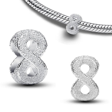 2026 New Original 925 Sterling Silver Key Butterfly Heart-shaped Bead Pendant fit Women's DIY Bracelets Necklaces Jewelry Gifts