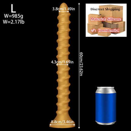 New Super Long Anal Plug Soft Silicone Big Butt Plug Adult Sex Toy Dilator Training Expansion Huge Long Anal Plug Women Men Gay