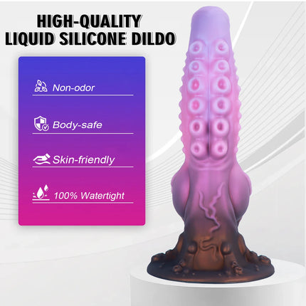 Huge Tentacle Anal Butt Plug Male Adult Sex Toys Soft Silicone Big Anal Plug Dilator Training Expansion Butt Plug For Women Men