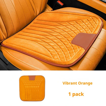 For VW Volkswagen POLO Tiguan R line Rline Flannel Car Seat Cushion, Non-Slip All-Season Auto Cushion Pad