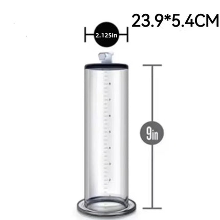 Acrylic Penis Enlarger Manual Penis Pump Sex Toy for Men Vacuum Pump Male Masturbation Penis Extender Trainer Adults Sex Product