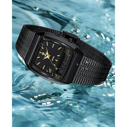 LIEBIG Luxury Dual Display Time Quartz Watches For Men Women Fashion Outdoor Sports Week Waterproof Digital Wristwatches Clocks