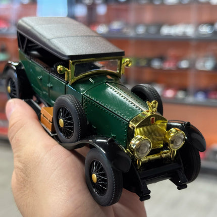 1:32 Rolls Royce Phantom I Alloy Metal Diecast Model Car High Simulation Decoration Display Ornaments With Sound And Light Gifts