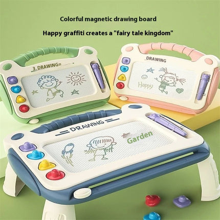 Children's Drawing Board Baby Magnetic Writing Board 1-3 Years Old Kidsren's Graffiti Painting Erasable Magnetic Home Drawing Toy