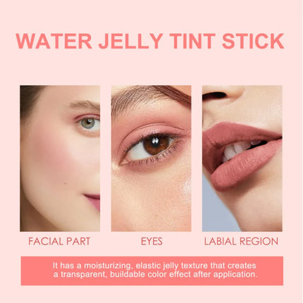 Milk Makeup Blush Stick Lip Tinted Cooling Water Jelly Tint Jelly Blush Stick Watercolor Multi-Use Matte Blush Makeup