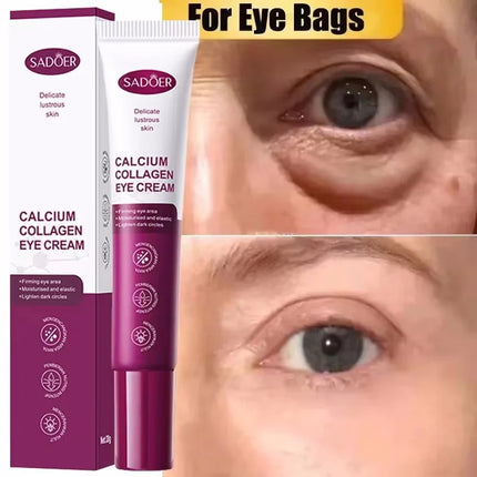 Instant Eye Bag Remove Eye Cream Anti Fat Particles Dark Circles Puffiness Fade Fine Lines Lift Brighten Korean Beauty Eye Care