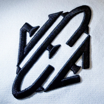Y2K trendy quarterzip jacket celebrity jee Embroidery white men casual shirts American vintage loose streetwear Oversized coat