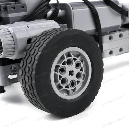 4WD RC Car Chassis Building Block with Electric Function Set/Chassis/Remote Control/Wheels MOC Technical DIY Toy Modifiable