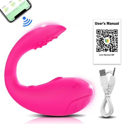 Wireless Bluetooth G Spot Dildo Vibrator for Women APP Remote Control Wear Vibrating Egg Clit Female Panties Sex Toys for Adults