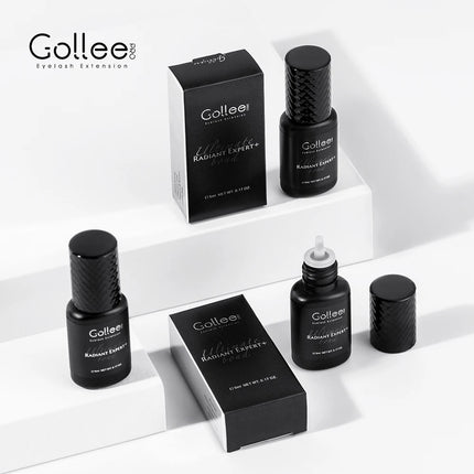 Gollee Glue for Eyelashes 0.5s eyelash Extensions professional eyelash adhesive Waterproof lash supplies for Salon Eyelash glue