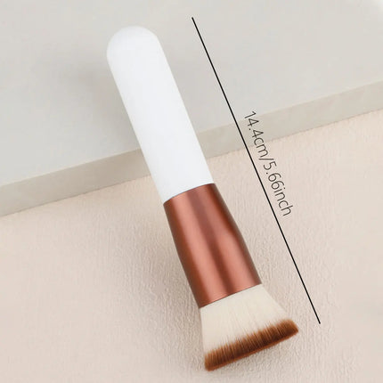 1Pcs large flat head foundation make-up BB cream liquid foundation soft hair seamless makeup brush concealer