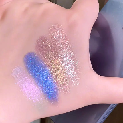 Qianyan Cheeryep 16 Color Eyeshadow Palette Glitter Chamelon Matte Pearlescent Flash Plate Cowherd Sequins
