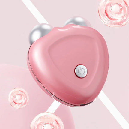 Microcurrent Face Lift Device Roller Mini Face Slimming Massager Portable EMS Delicate Contour Lifting Firming Facial Skin Gift