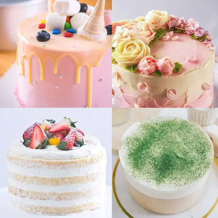 6/8/10 Inch Heightened Cake Mould  Deepened Anode Removable Bottom Mold Baking Tool Cylindrical Cake Baking Tray Bakery Tools