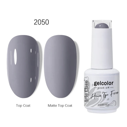 Arte Clavo HEMA TPO FREE Gel Nail Polish 15ML Long Lasting For Manicure Semi Permanent Nail Art UV LED Gel Varnish Nail Supplies