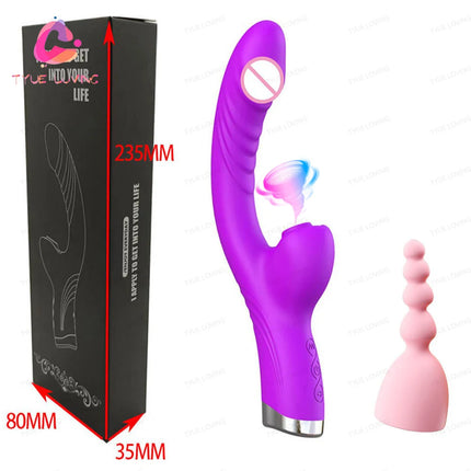 10 Speed G Spot Vibrator USB Rechargeable Powerful Dildo Rabbit Vibrator for Women Clitoris stimulation Massage Adult sex toys