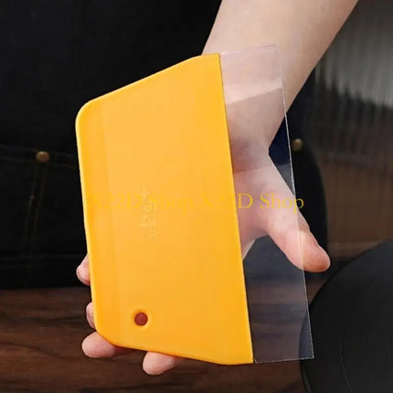 X22D 2pcs Plastic Cake Decorating Spatula Practical Smoothers Kitchen Gadget